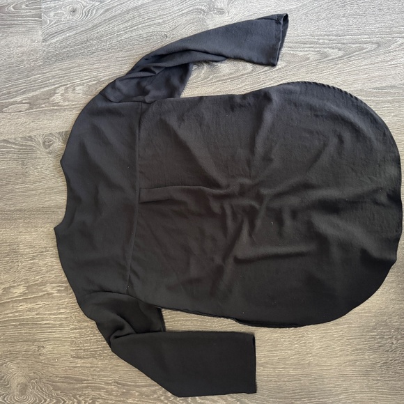 Camber & Grace Black Long Sleeve Tunic Top – Size SP (Small Petite) - Picture 6 of 7